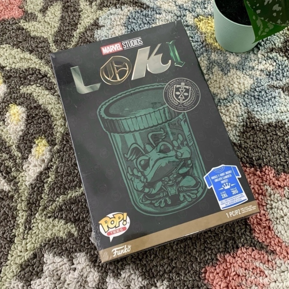 Funko Pop Tees Loki Frog of Thunder Marvel Studios Limited Edition Tee Shirt 2XL - Picture 4 of 5